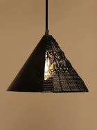 Warind Handcrafted Upward Cone Hanging Lamp