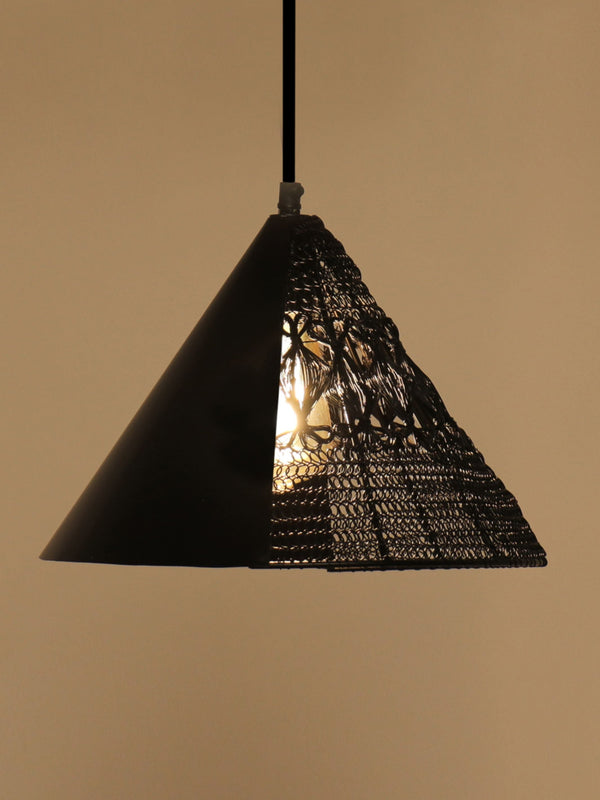 Warind Handcrafted Upward Cone Hanging Lamp