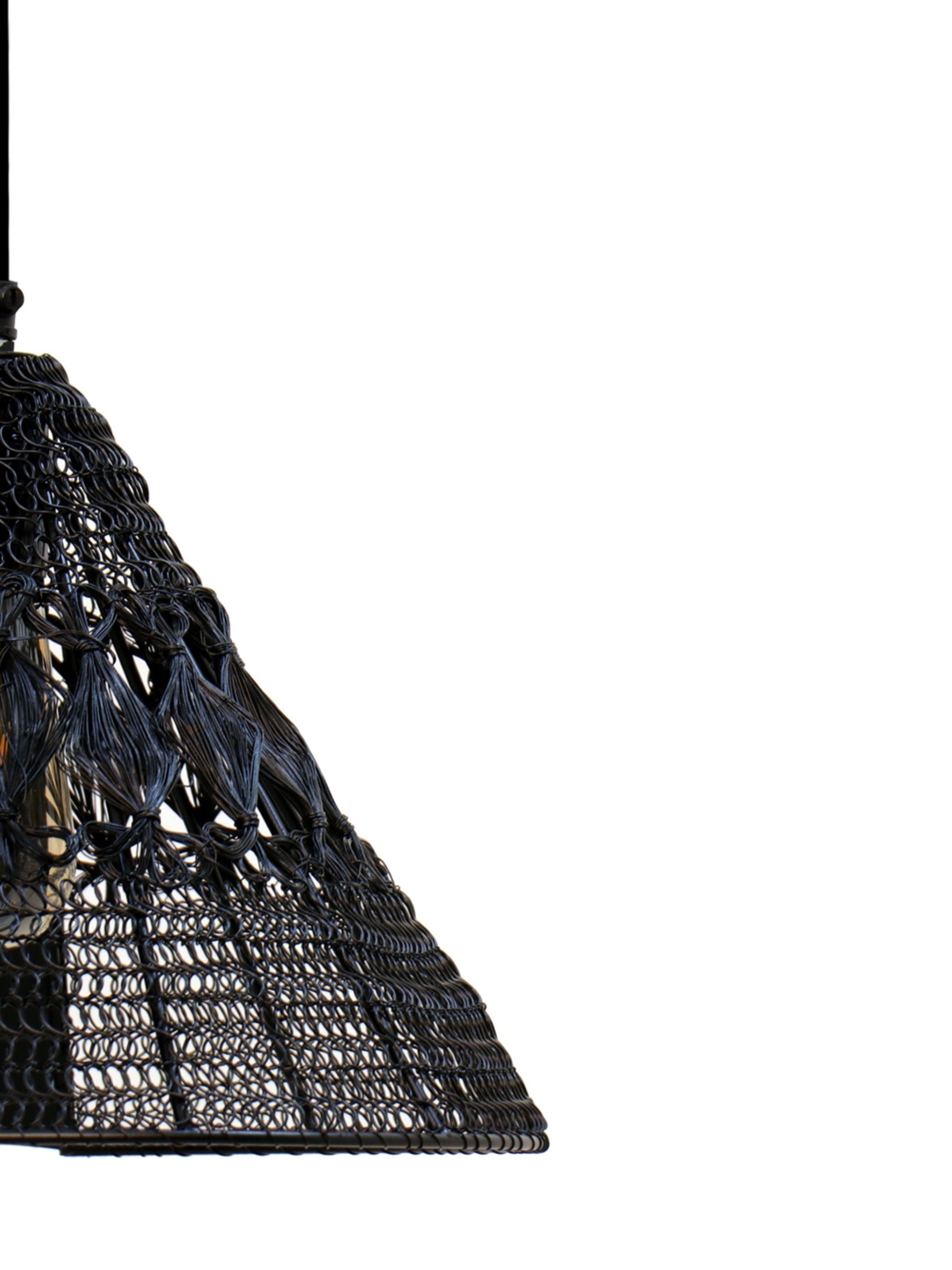 Warind Handcrafted Upward Cone Hanging Lamp