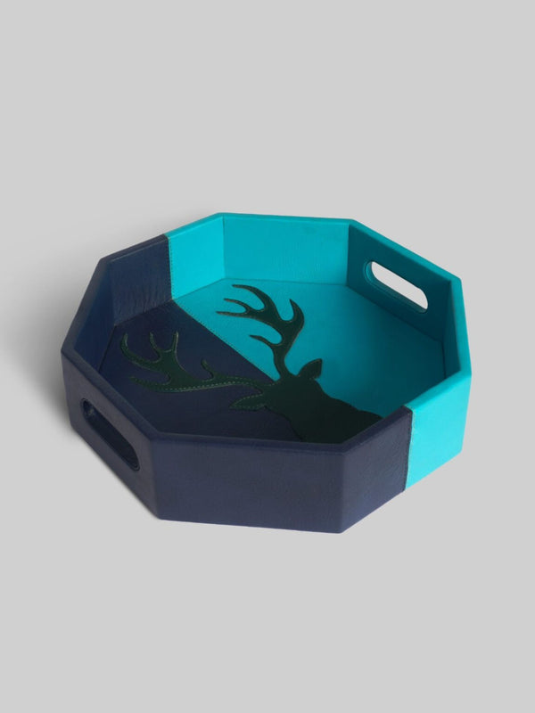 Blue Hexa Tray