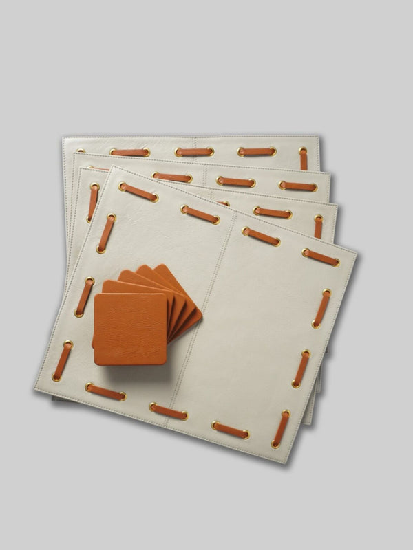 Simple Squared Coasters (Set of 4)
