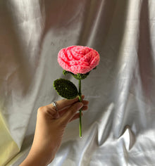 Crochet Pink Roses