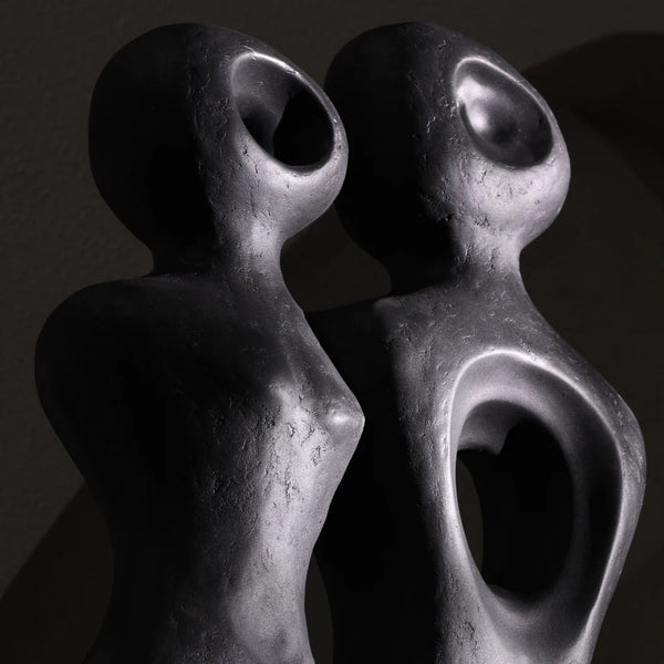 Tomo Organic Sculpture Charcoal