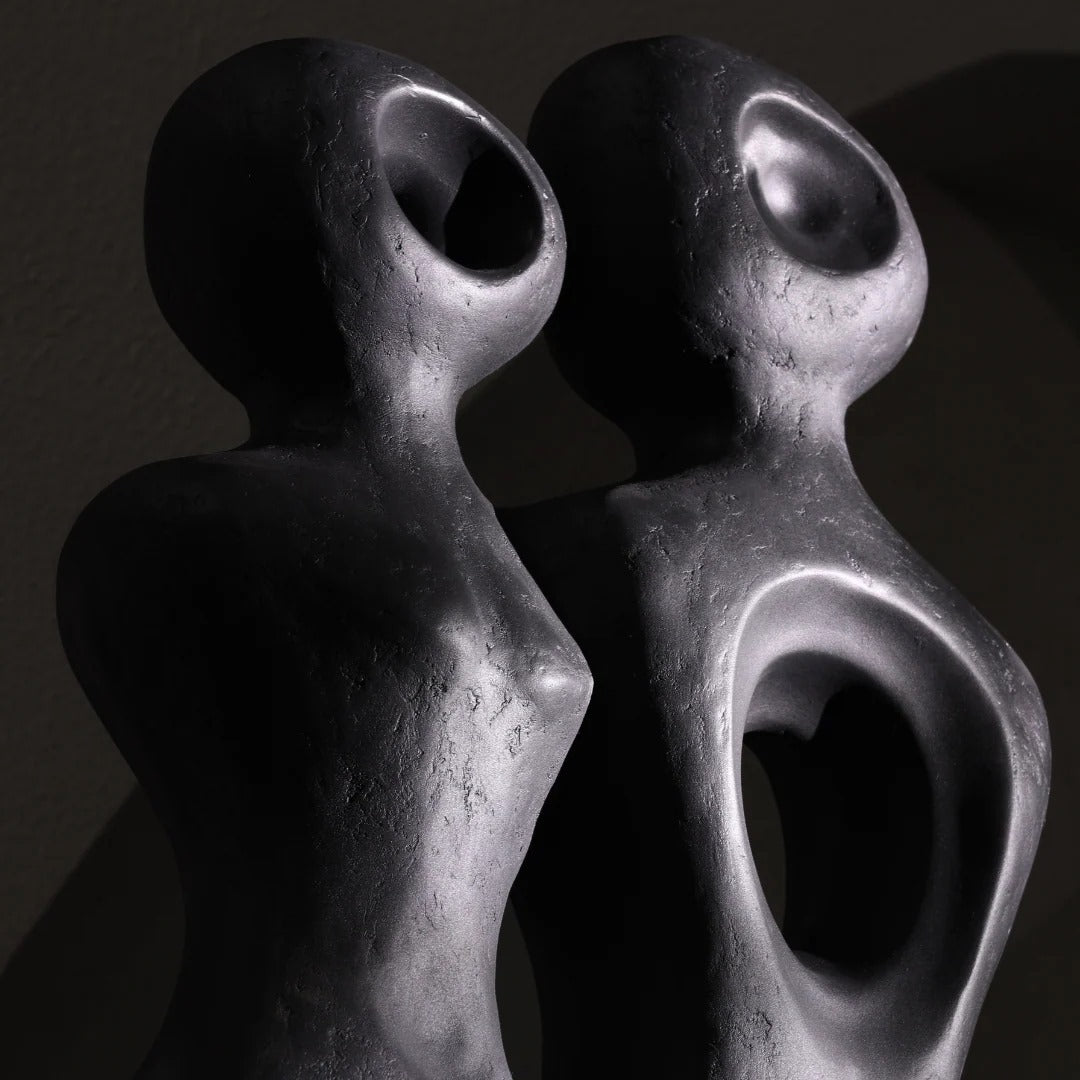 Tomo Organic Sculpture Charcoal