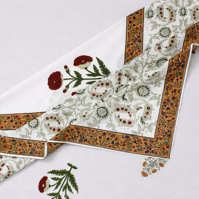 Anandbagh Handblock Bedsheet