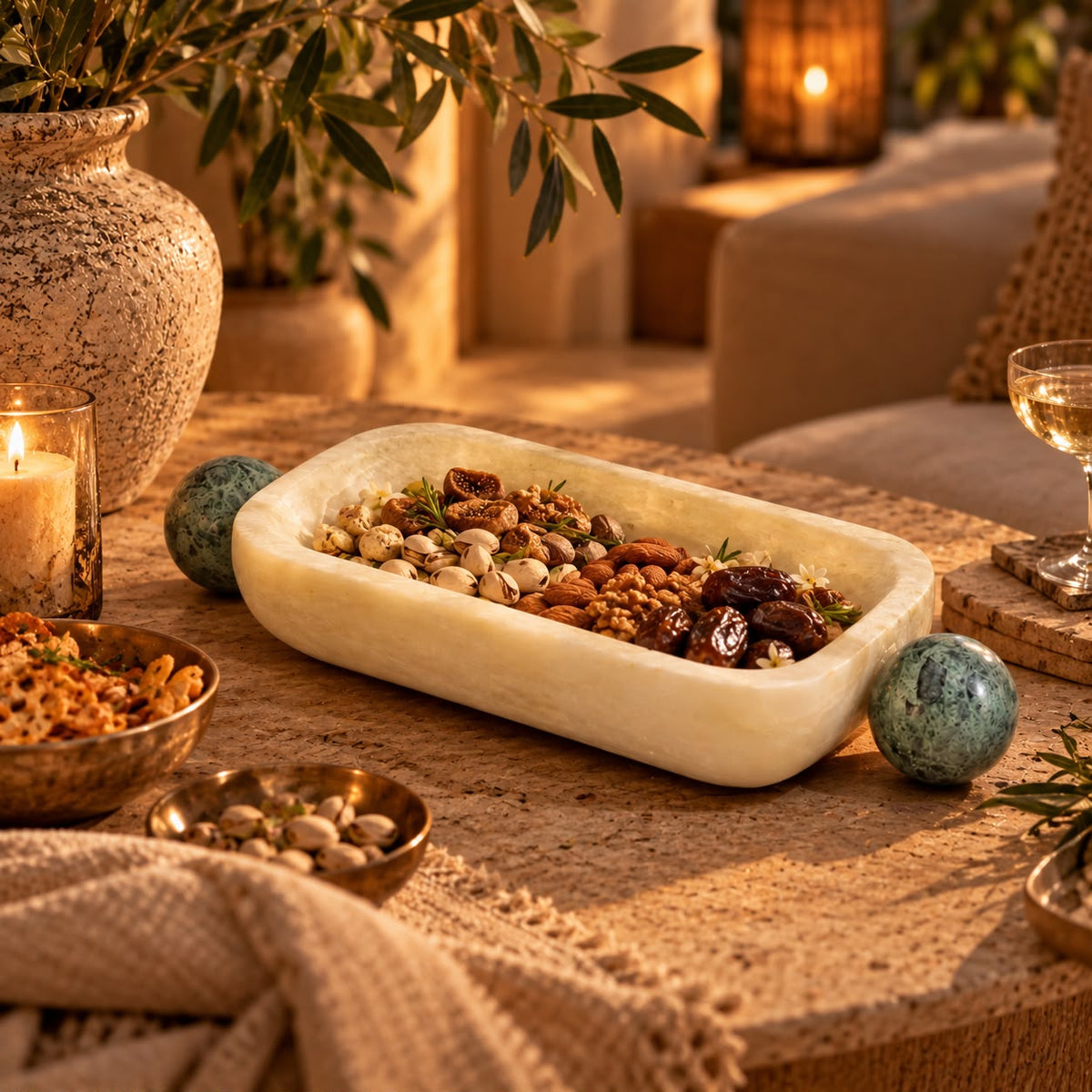 Onyx Marble Platter