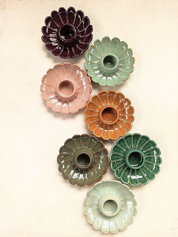 Wheels of Time Tealight Holder
