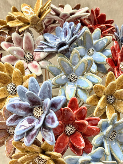 Where Wild Stars Bloom - Blue Magic Single Flower Stem