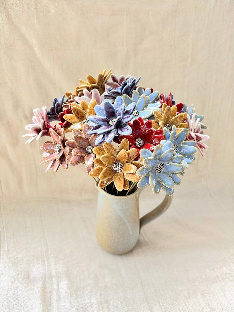Where Wild Stars Bloom - Purple- Single Flower Stem
