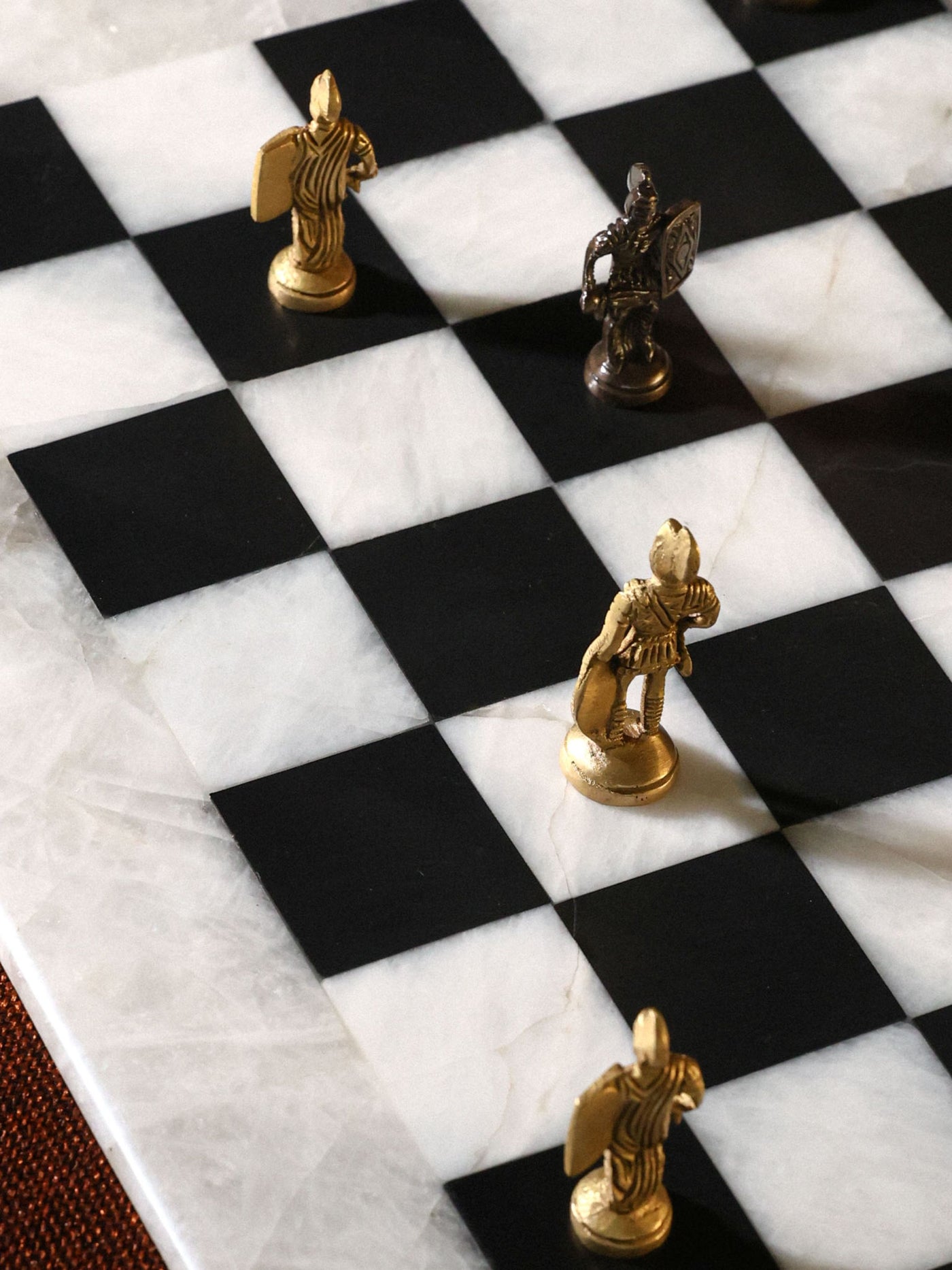 Quartz & Agate Chess Board