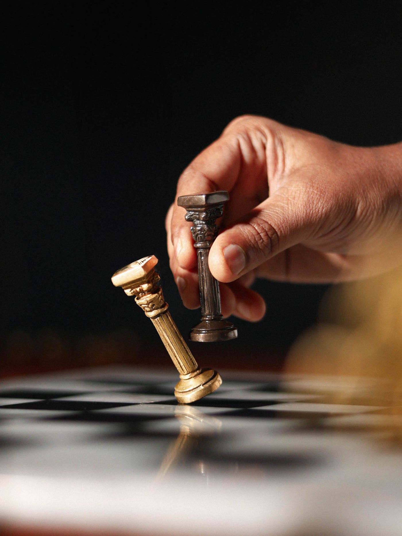 Quartz & Agate Chess Board