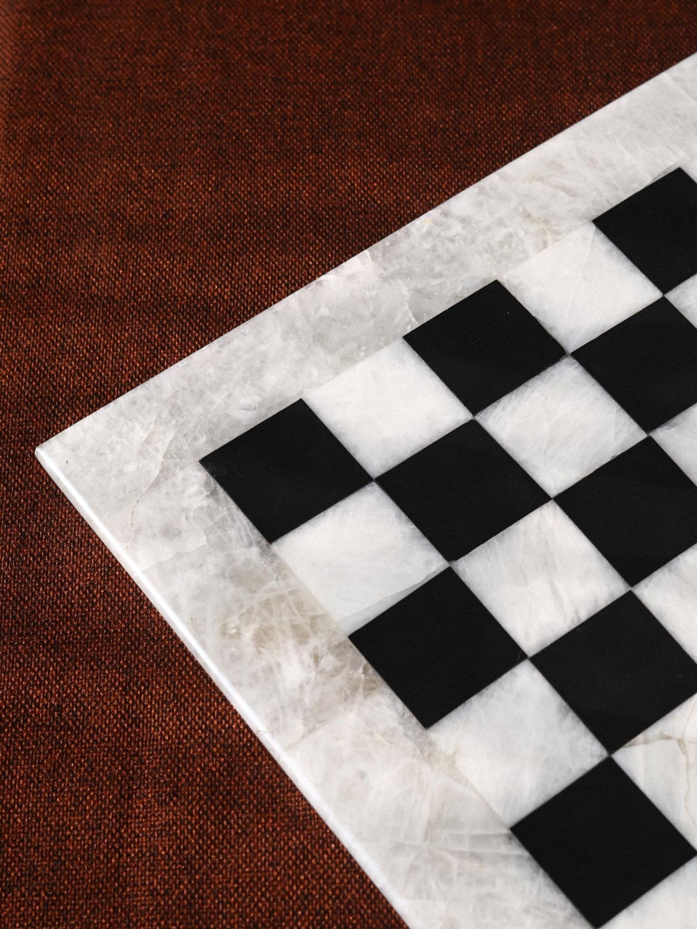 Quartz & Agate Chess Board