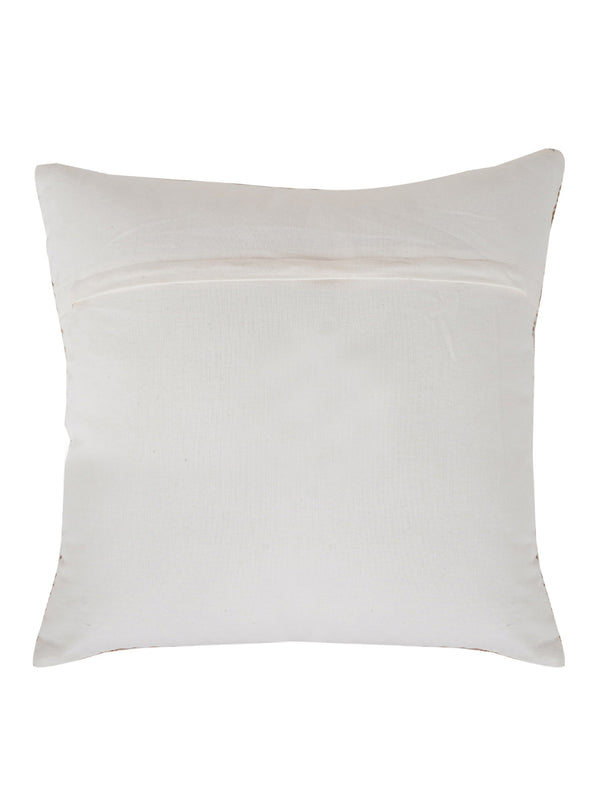 Cushion Cover - White Bloom Embroidered