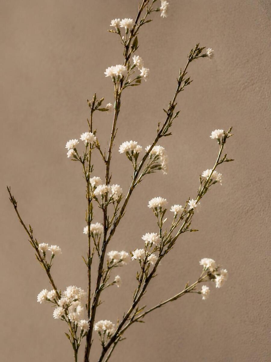 Long Stem Artificial Wildflower Branches For Tall Vases