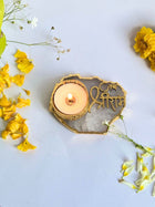 Jai Shree Ram Tea Light Candle Holder Set of 2