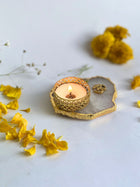 OM Tea Light Candle Holder Set of 2