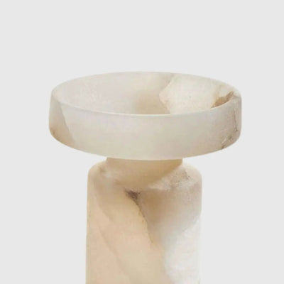 White Onyx Decor Piece