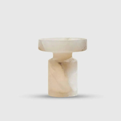 White Onyx Decor Piece