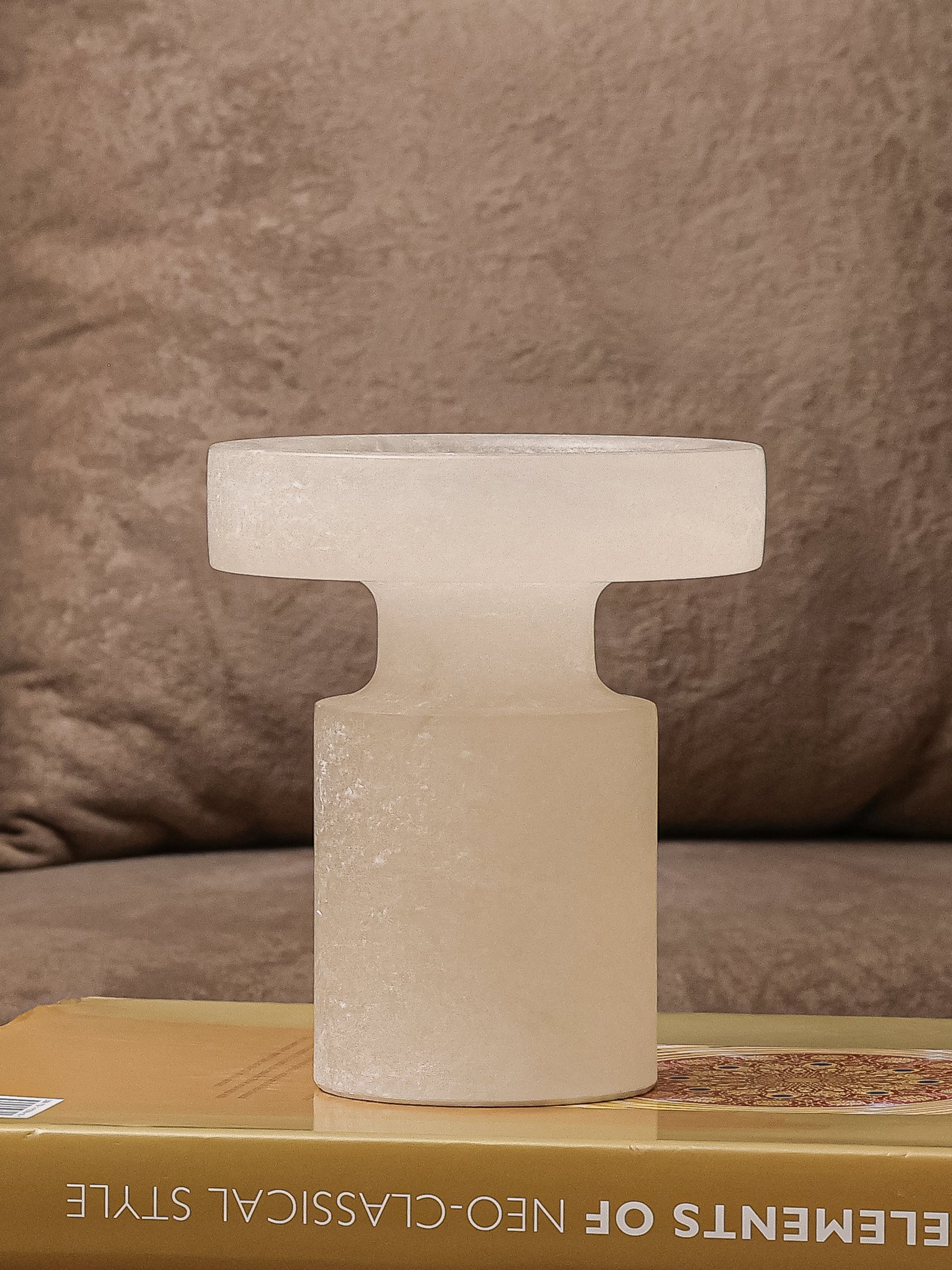 White Onyx Decor Piece