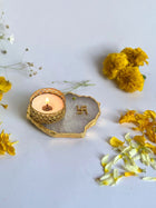 Swastik Tea Light Candle Holder Set of 2