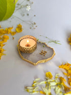 Swastik Tea Light Candle Holder Set of 2