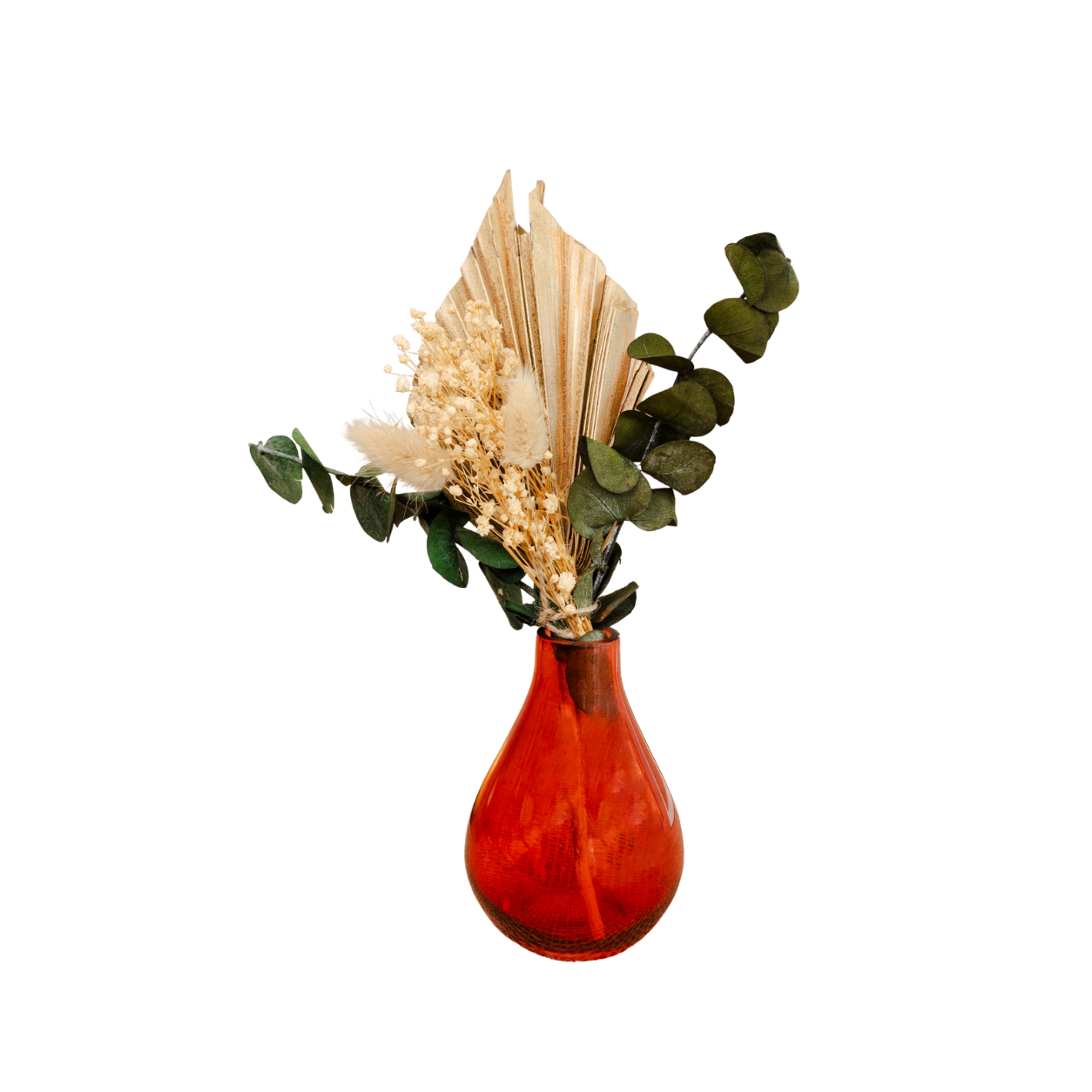 Amber Serenity Reed Diffuser with Dried Flowers & Vase | Home Fragrance - https://artecasa.in/