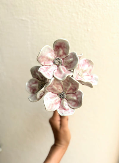 Wild Camillias - Blushing White