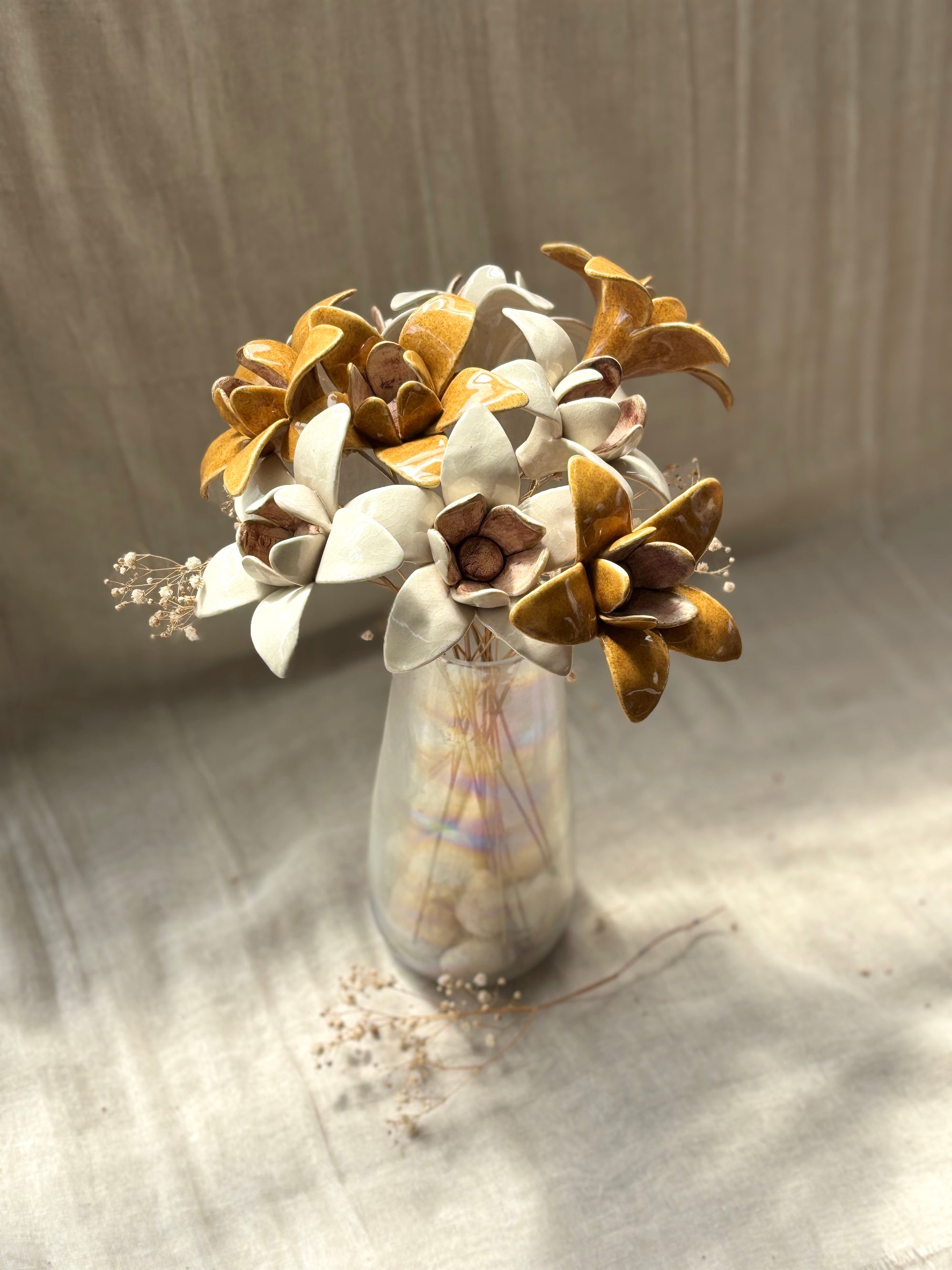 Wild Stars  - Mustard Single Flower Stem