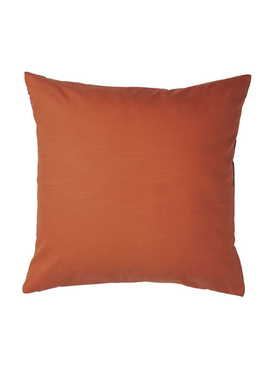 Hand Painted Cushion Cover - Wilderness Tangerine