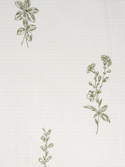 Wildflower Cotton Cord Rib Bed Cover