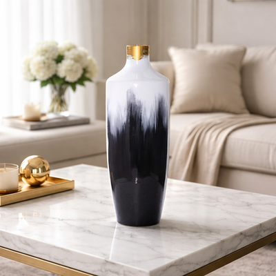 Wooden Horizon Vase Tall