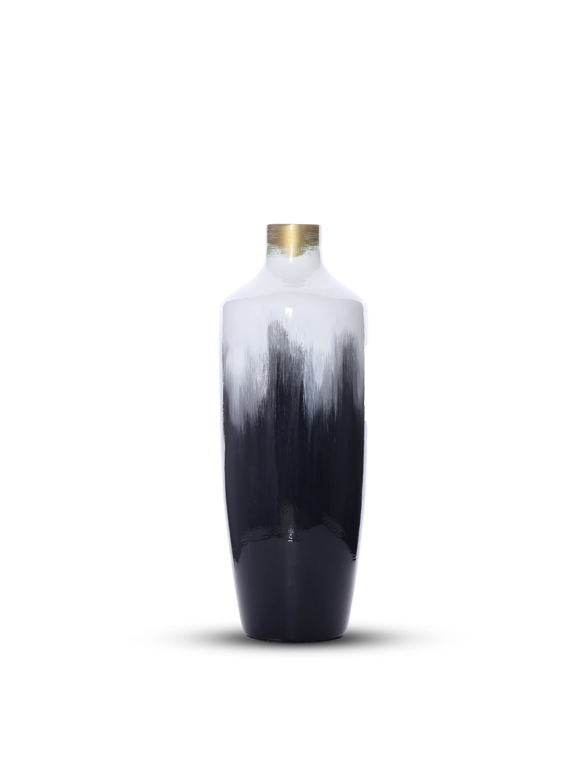 Wooden Horizon Vase Short