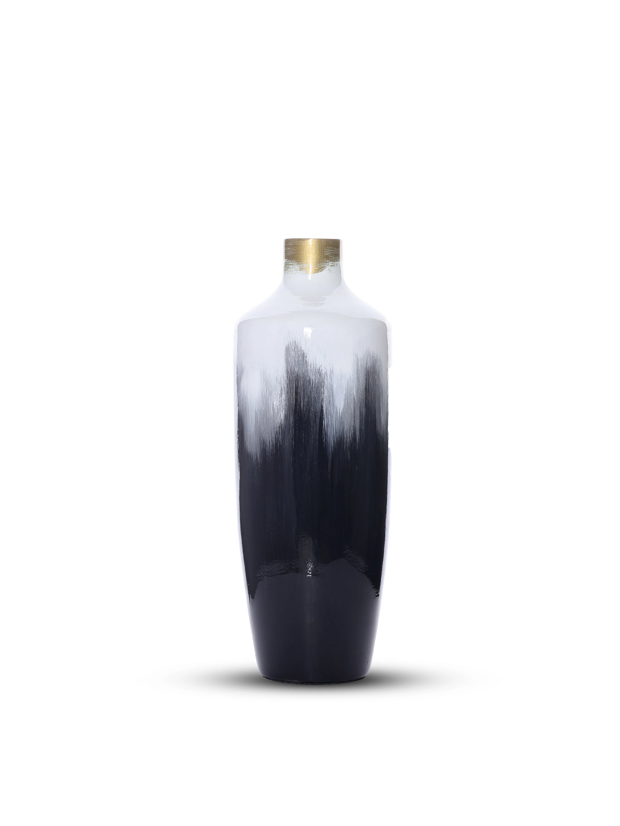 Wooden Horizon Vase Short