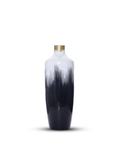 Wooden Horizon Vase Short