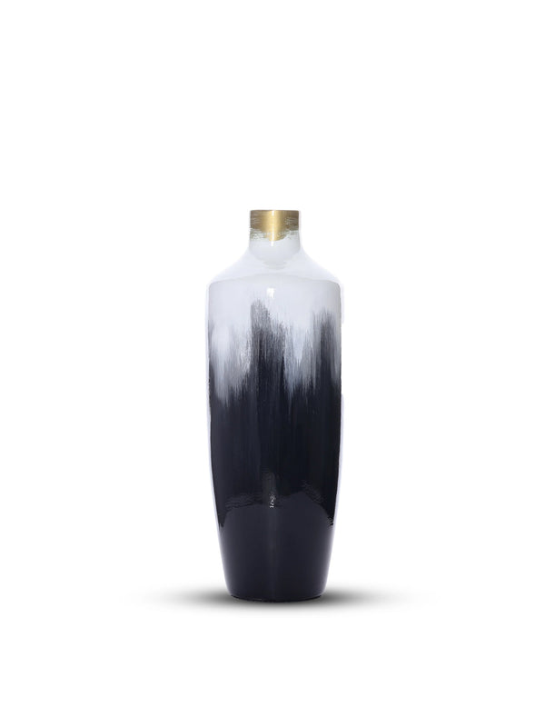 Wooden Horizon Vase Short
