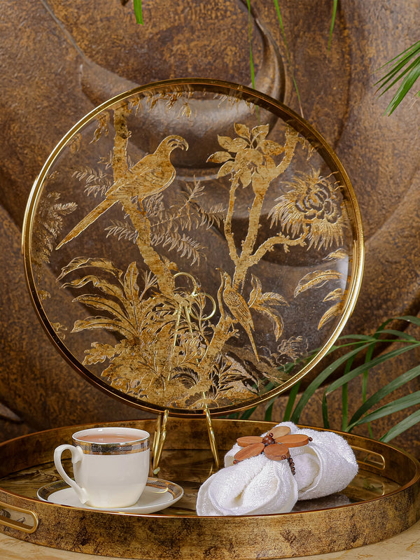 Woodpecker Serving Tray - Set Of 2