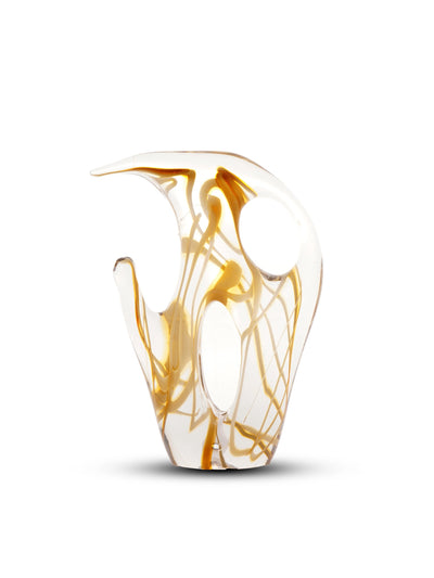 Yellow Abstract Sculpture