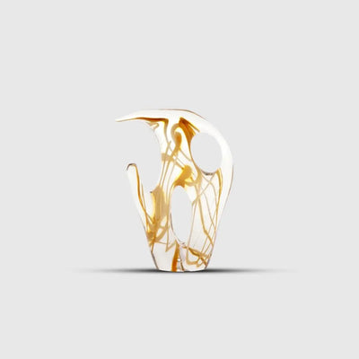 Yellow Abstract Sculpture