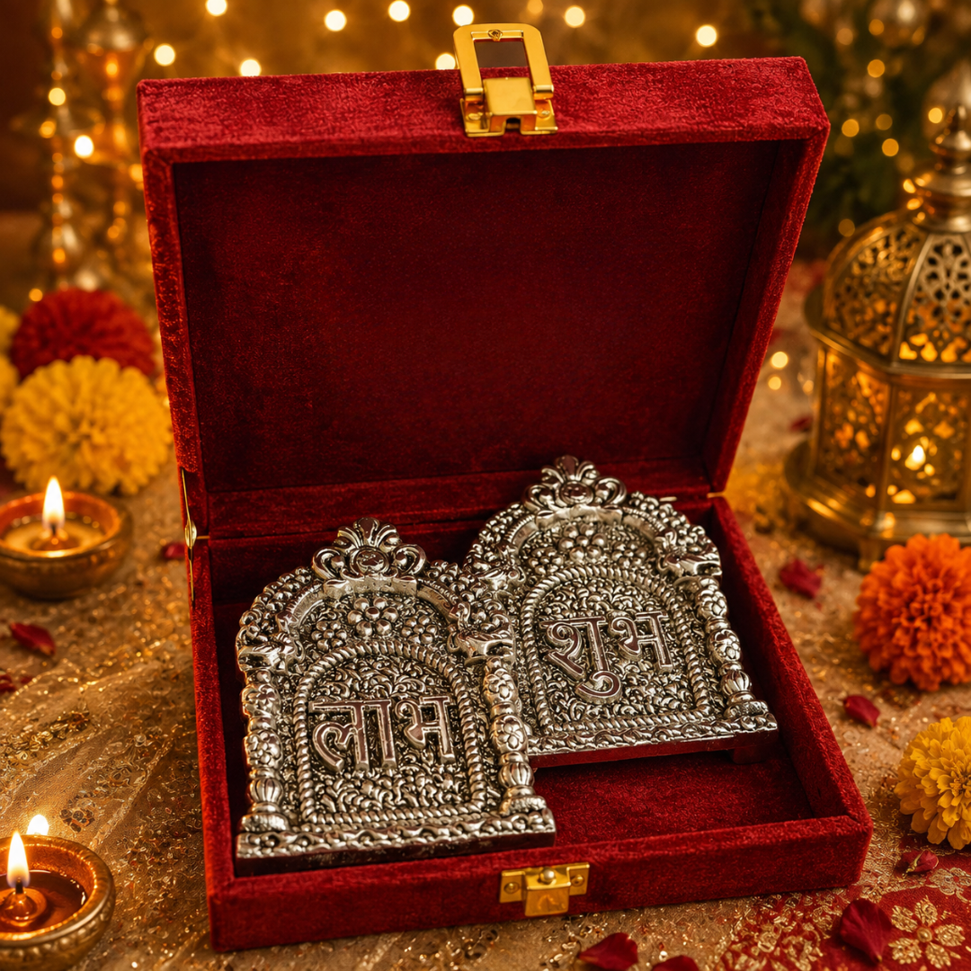 Green Chai & Diya Diwali Gift Basket – Festive Tea & Candle Hamper - https://artecasa.in/