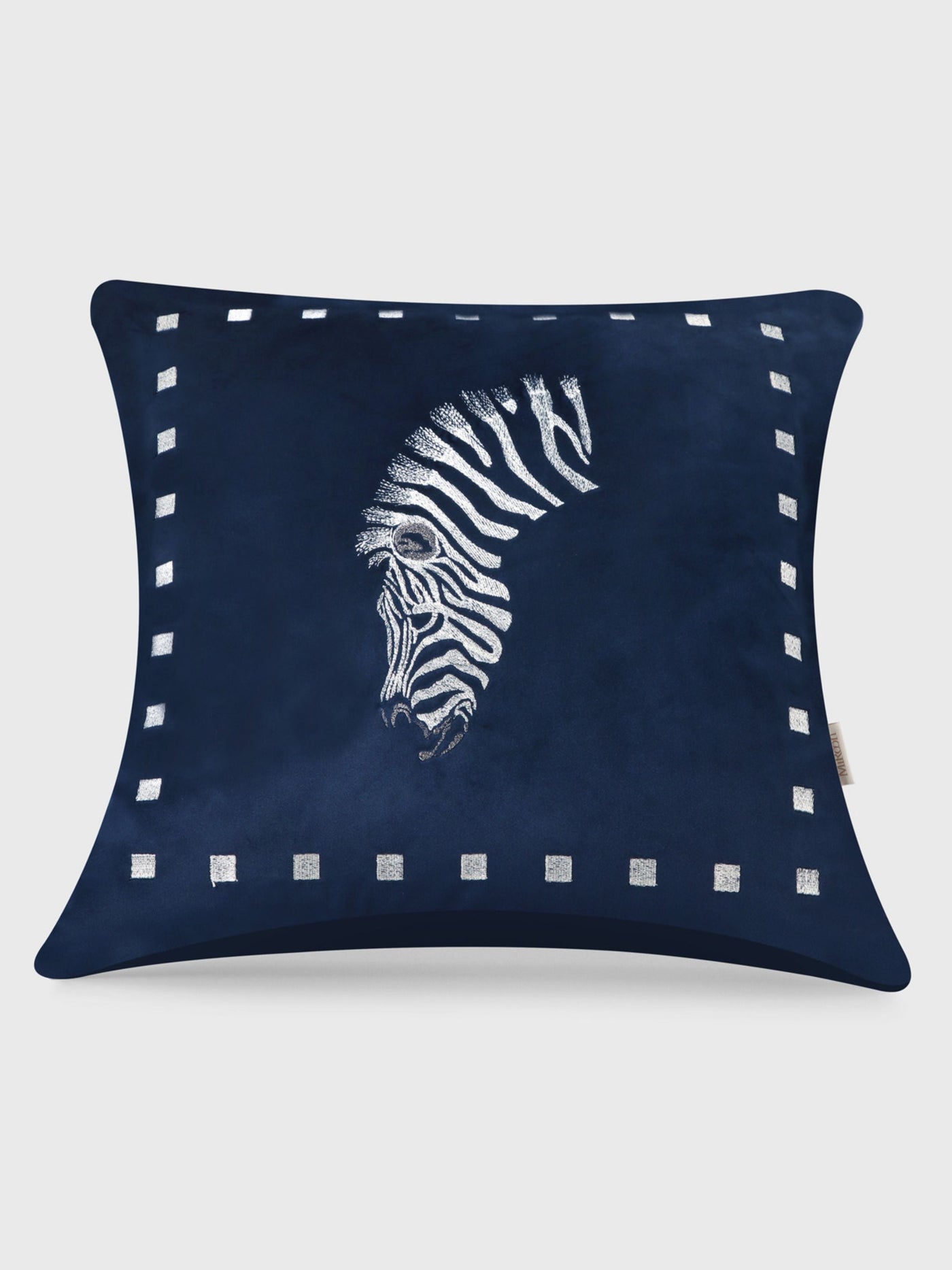 Zarika Sapphire Velvet Cushion