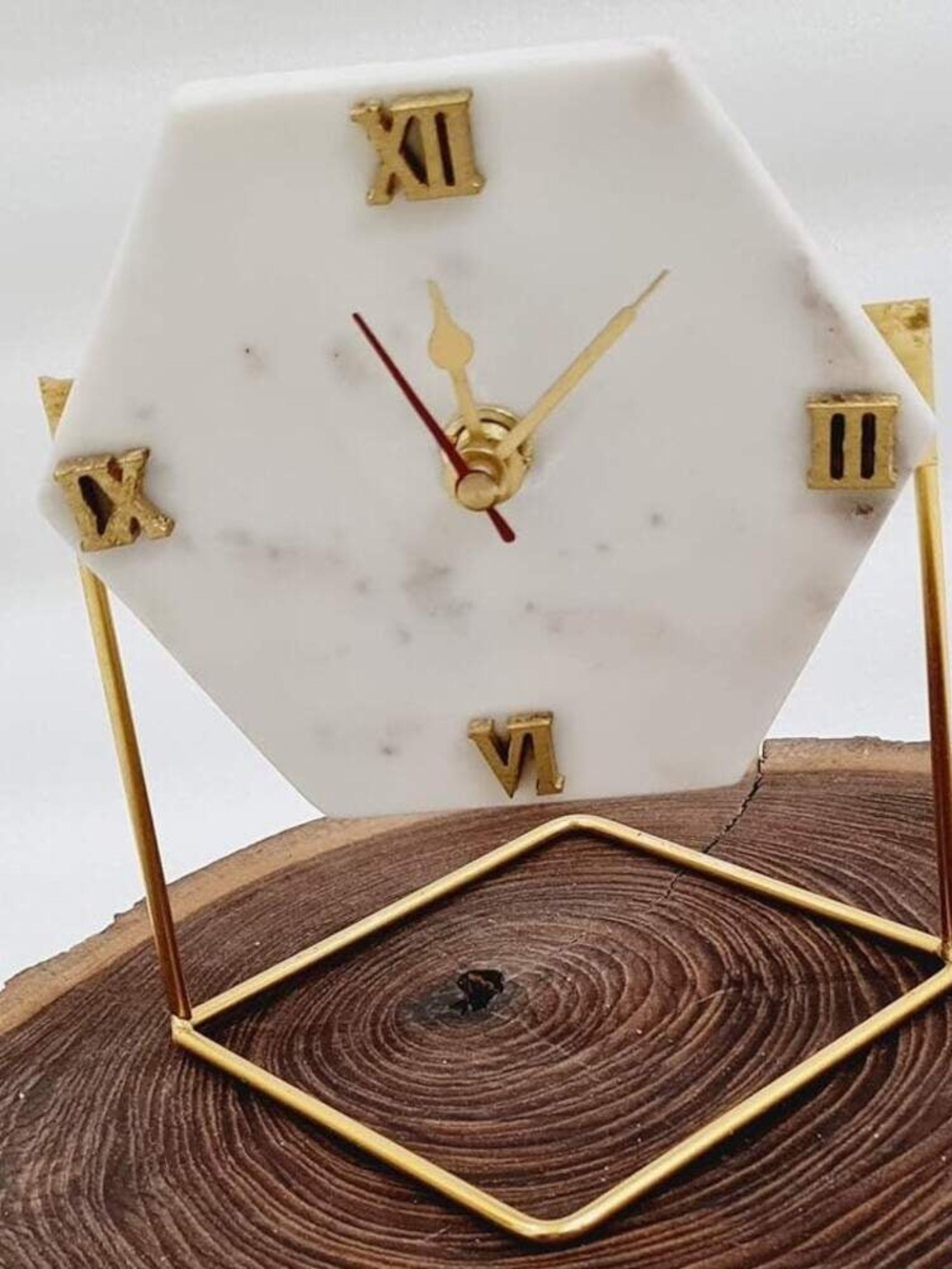 Marble Desktop Clock