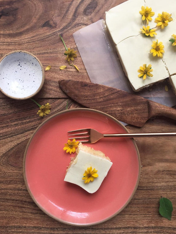 Rimmed Side Plate Apricot