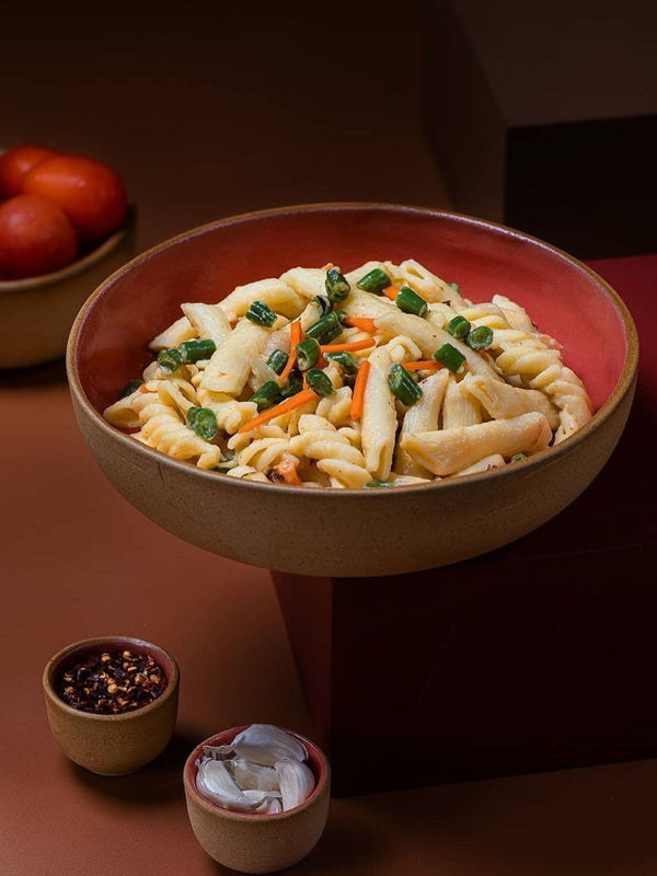 Coupe Pasta Bowl Apricot
