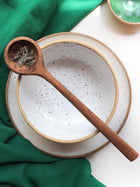 Soup Bowl Speckled Snow