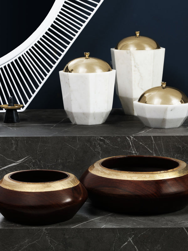 Rosewood Gold Bowl