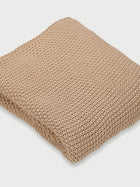 Throw - Sand Moss Knit