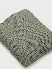 Throw - Sage Moss Knit