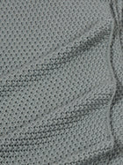Knit Throw - Duck Egg Moss
