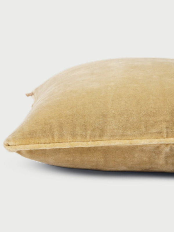 Cushion Cover - Sand Velvet Euro Sham