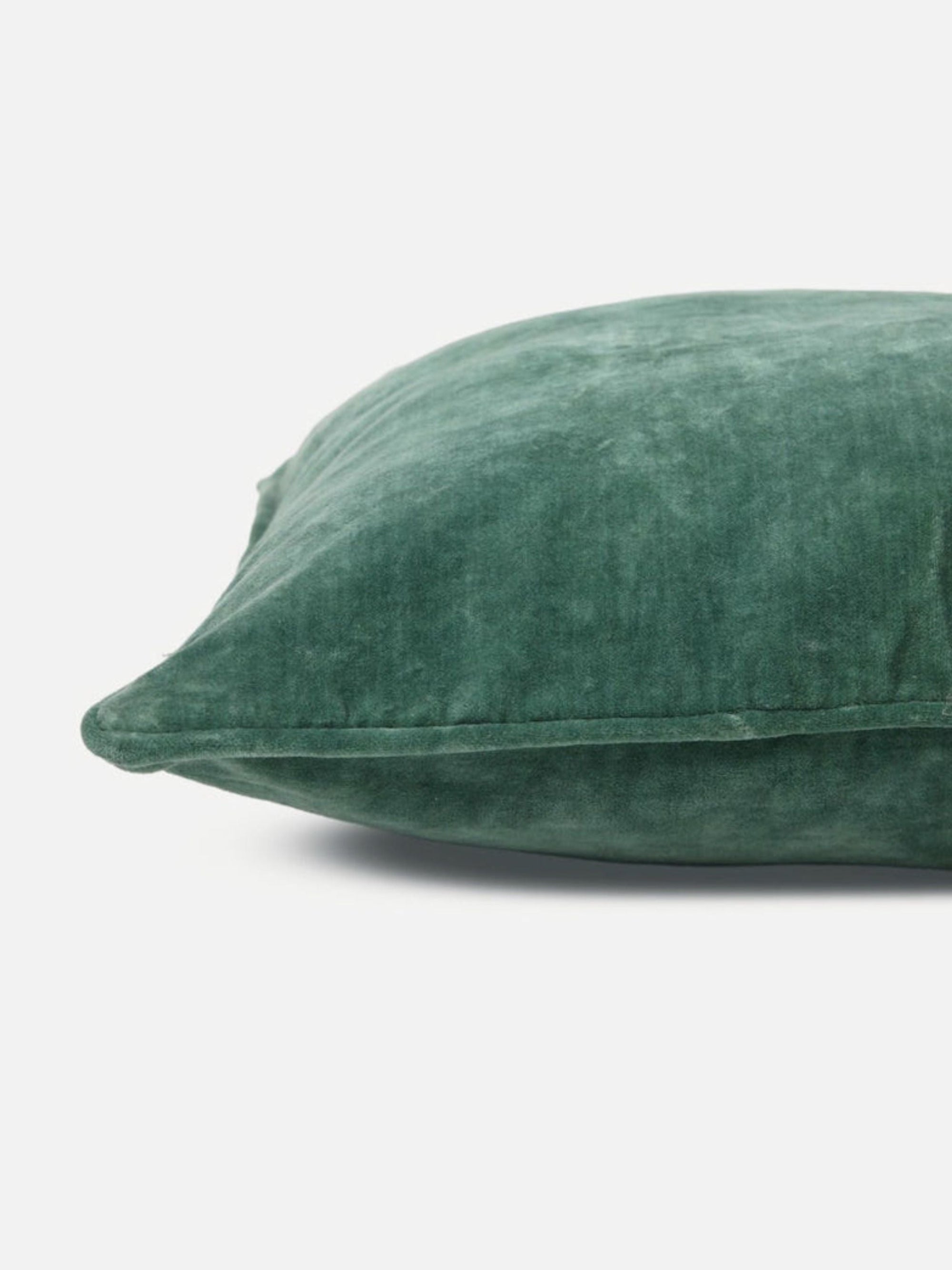 Cushion Cover - Eucalyptus Velvet Euro Sham